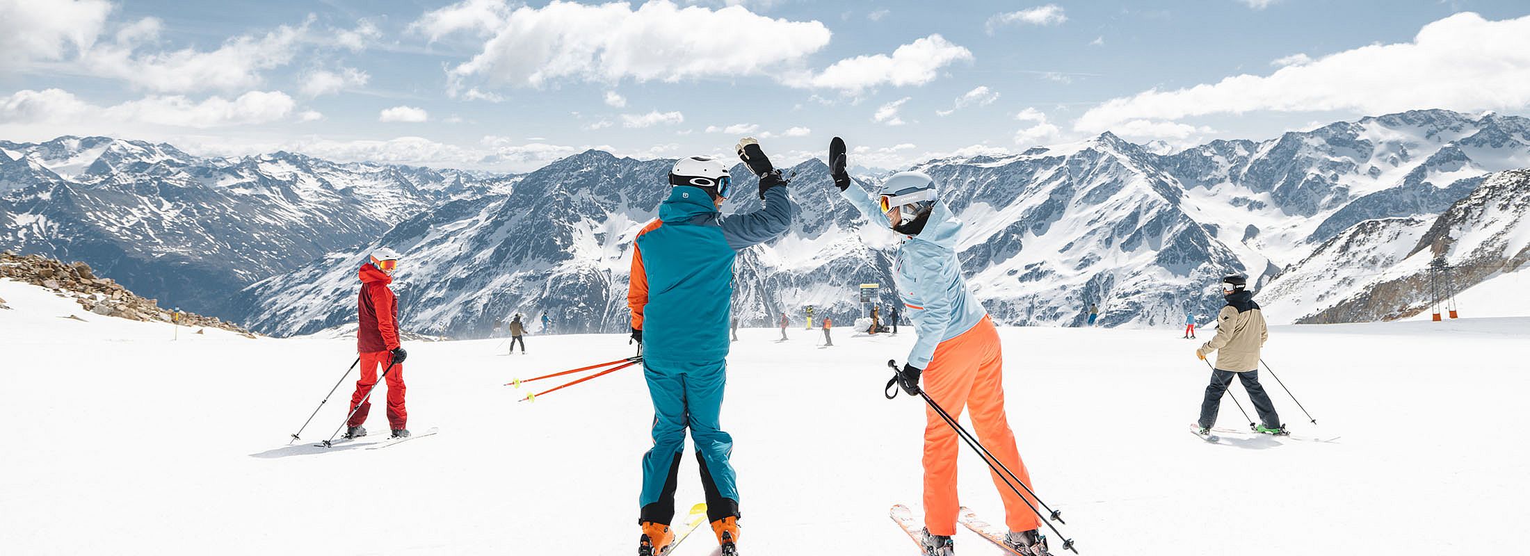 Skigebiet Sölden - ein Paradies für Wintersportler
