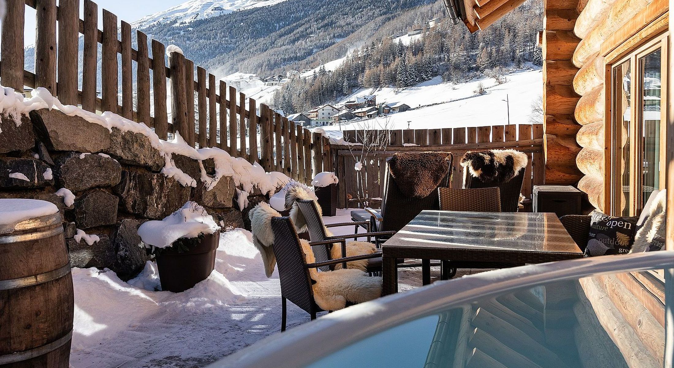 Winterurlaub im Chalet Sölden
