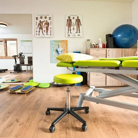 Die Physiotherapie befindet sich direkt im Chalet Resort in Sölden