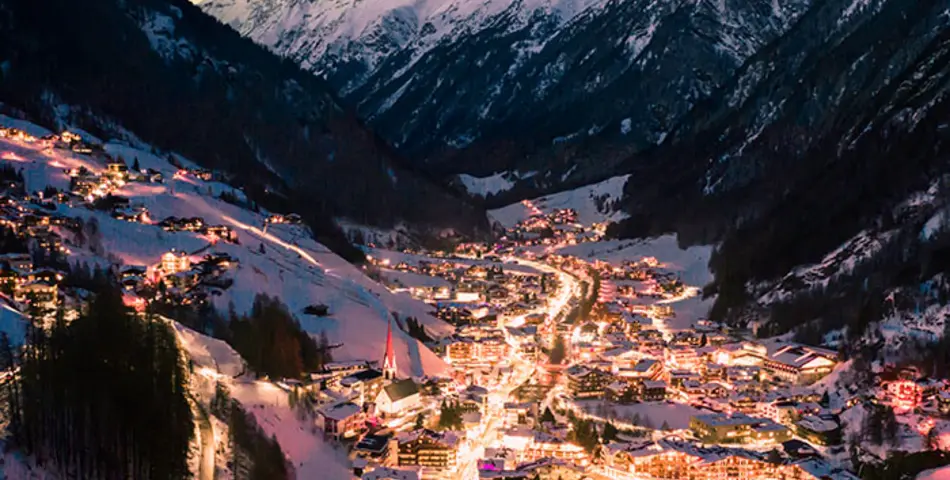 Sölden im Winter