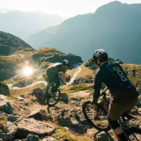 Mountainbiken im Ötztal